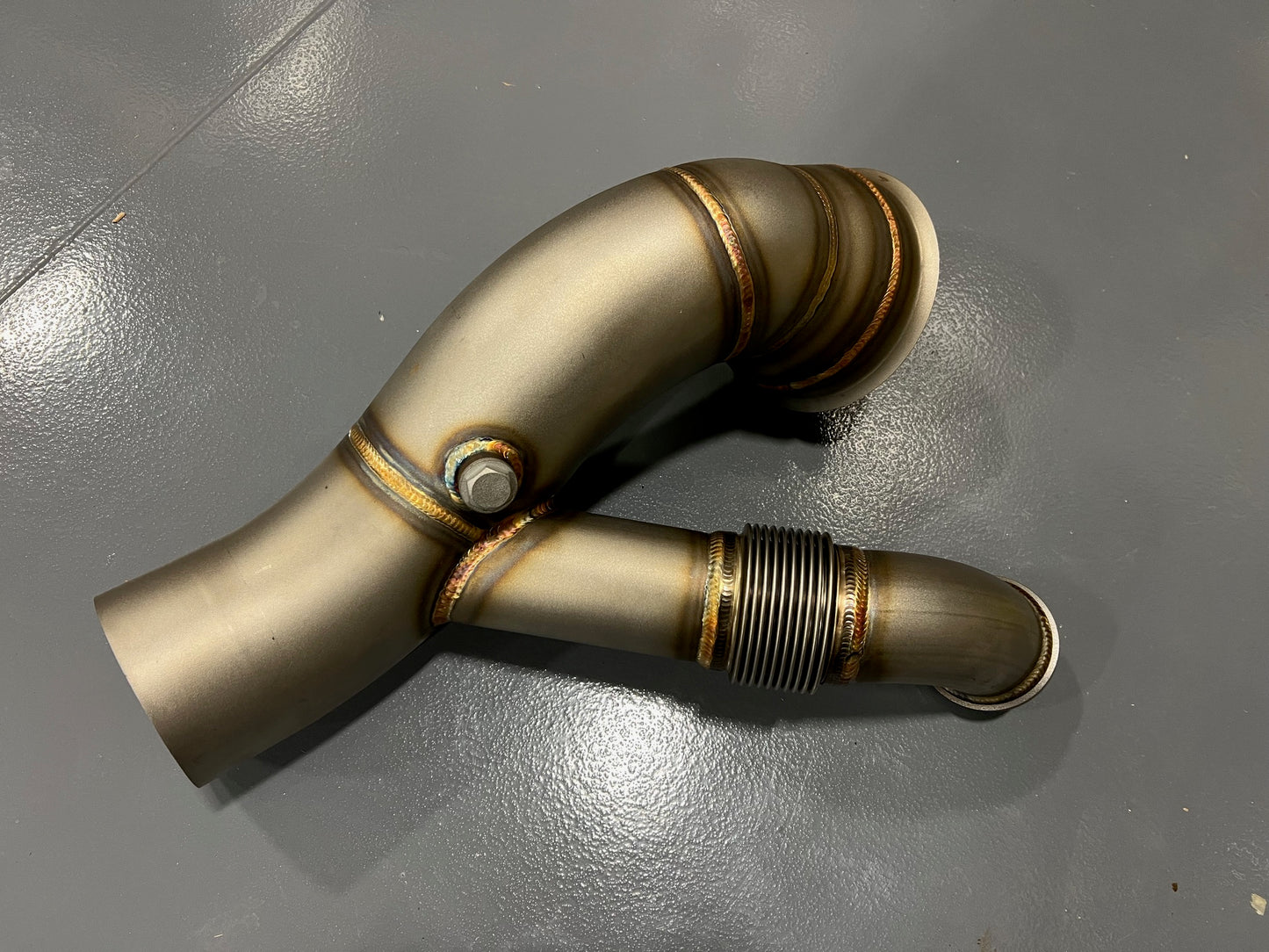 Huron Speed Truck T6 5"-4" S400 Downpipe