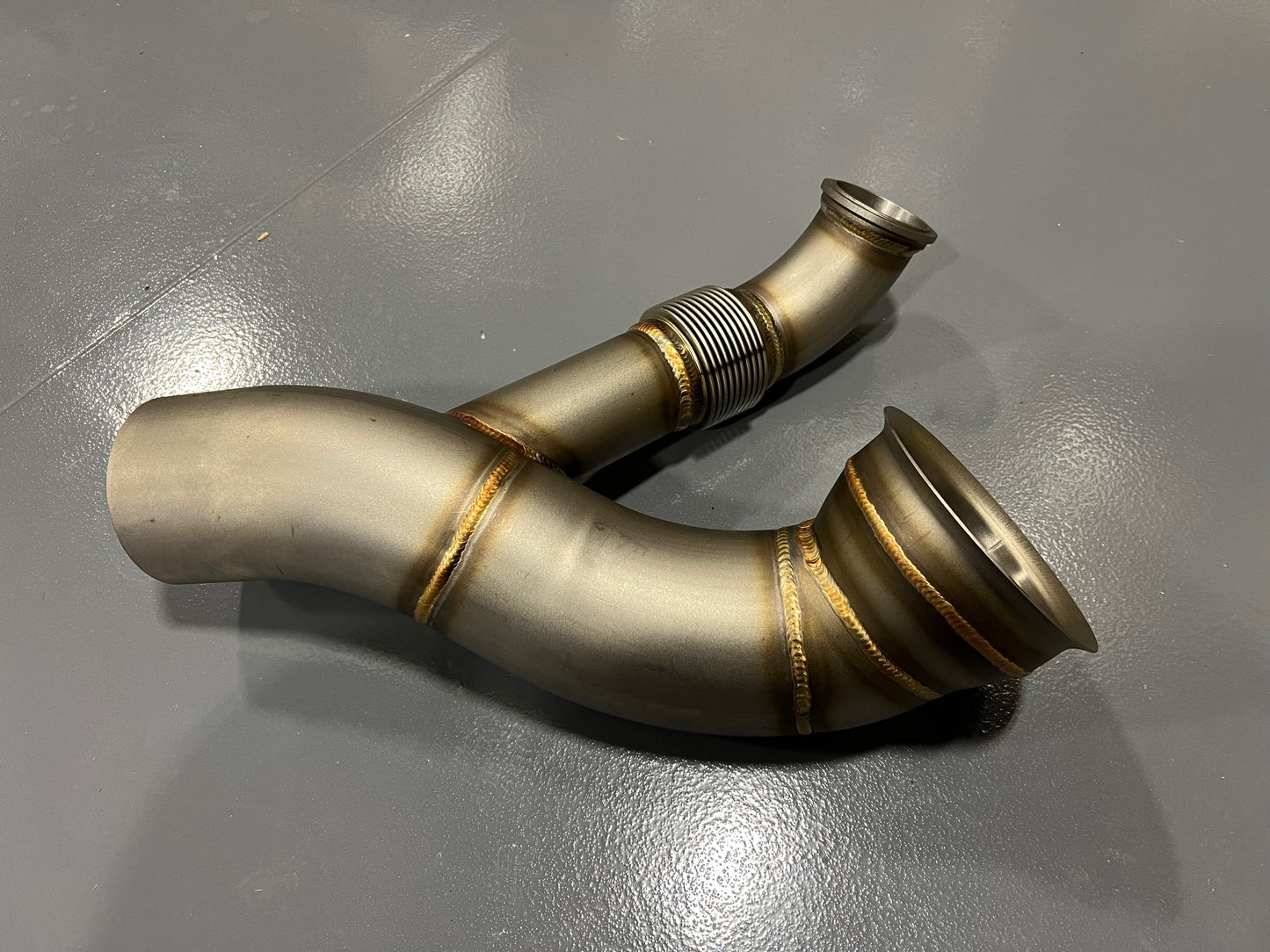 Huron Speed Truck T6 5"-4" S400 Downpipe